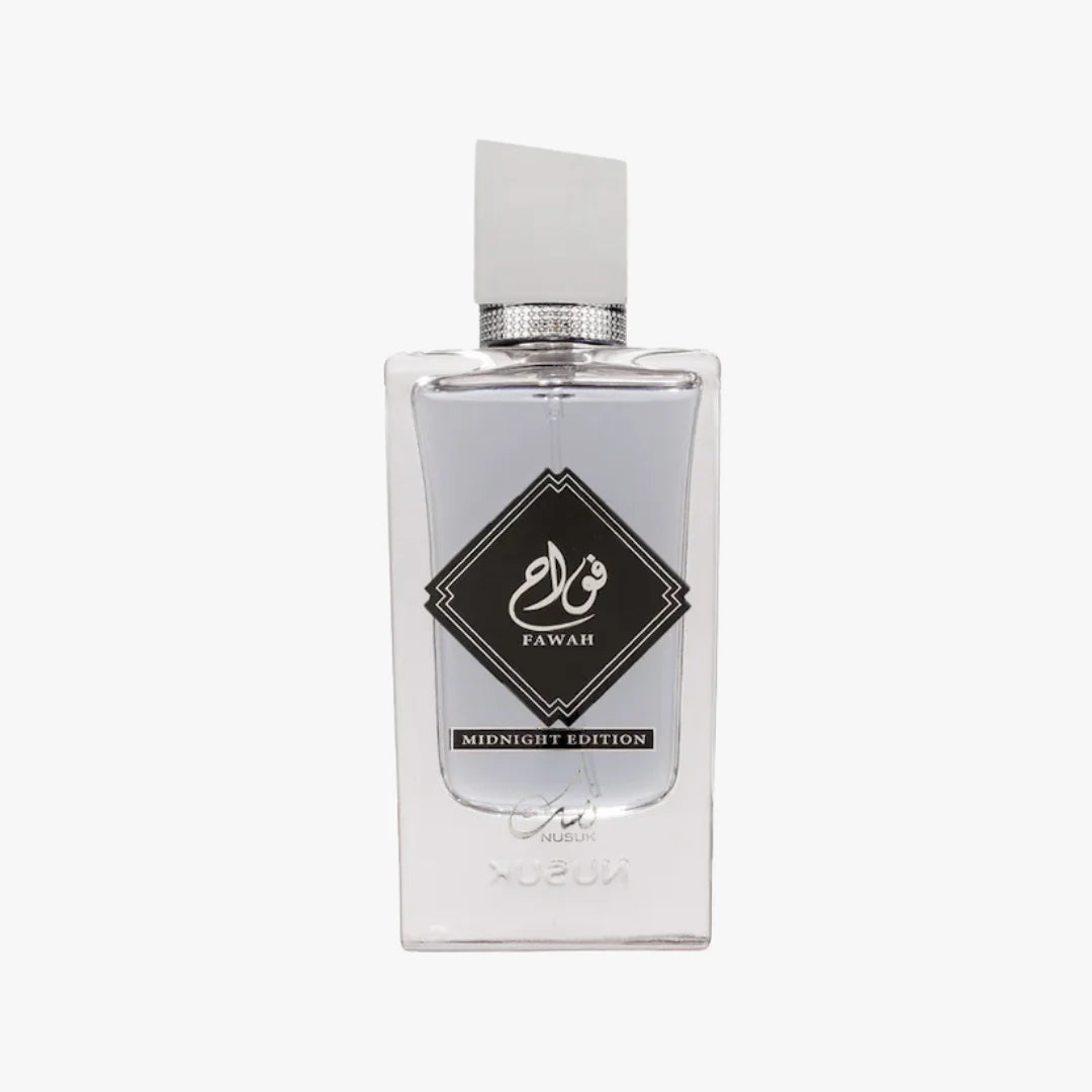 Decant - Perfume Árabe Fawah Midnight Edition – Nusuk 5ml | Perfume árabe para hombre dulce y misterioso