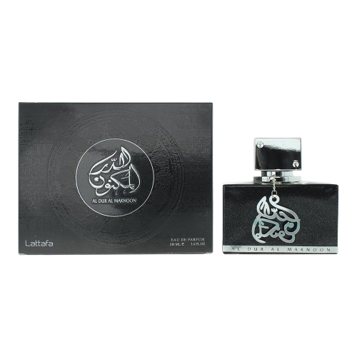 Perfume Árabe Al Dur Al Maknoon Silver – Lattafa 100ml | Perfume árabe para hombre fresco y elegante