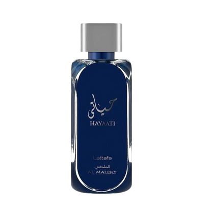 Perfume Árabe Hayaati Al Maleky – Lattafa 100ml | Perfume árabe para hombre elegante y sofisticado